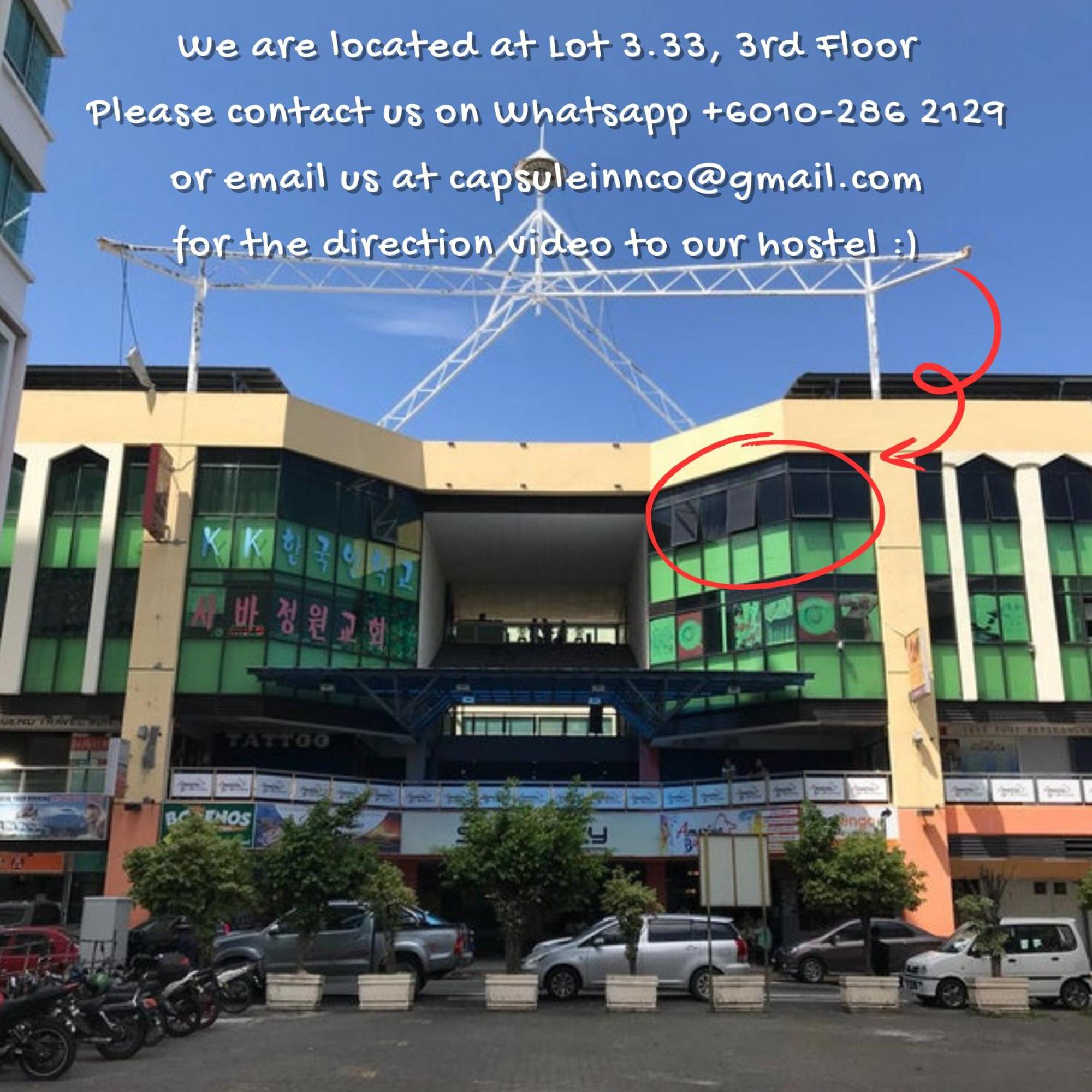 Capsule Inn Kota Kinabalu Extérieur photo